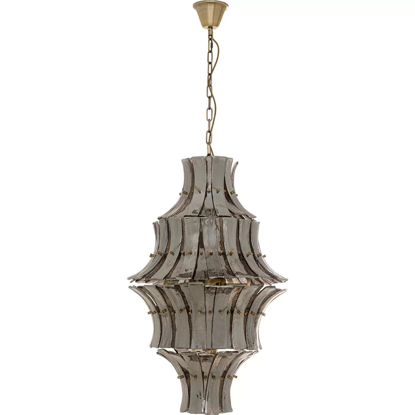 Suspension Venezia fumée 53cm Kare Design