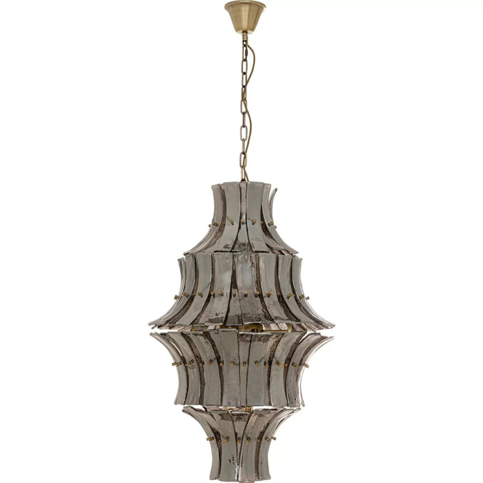 Suspension Venezia fumée 53cm Kare Design