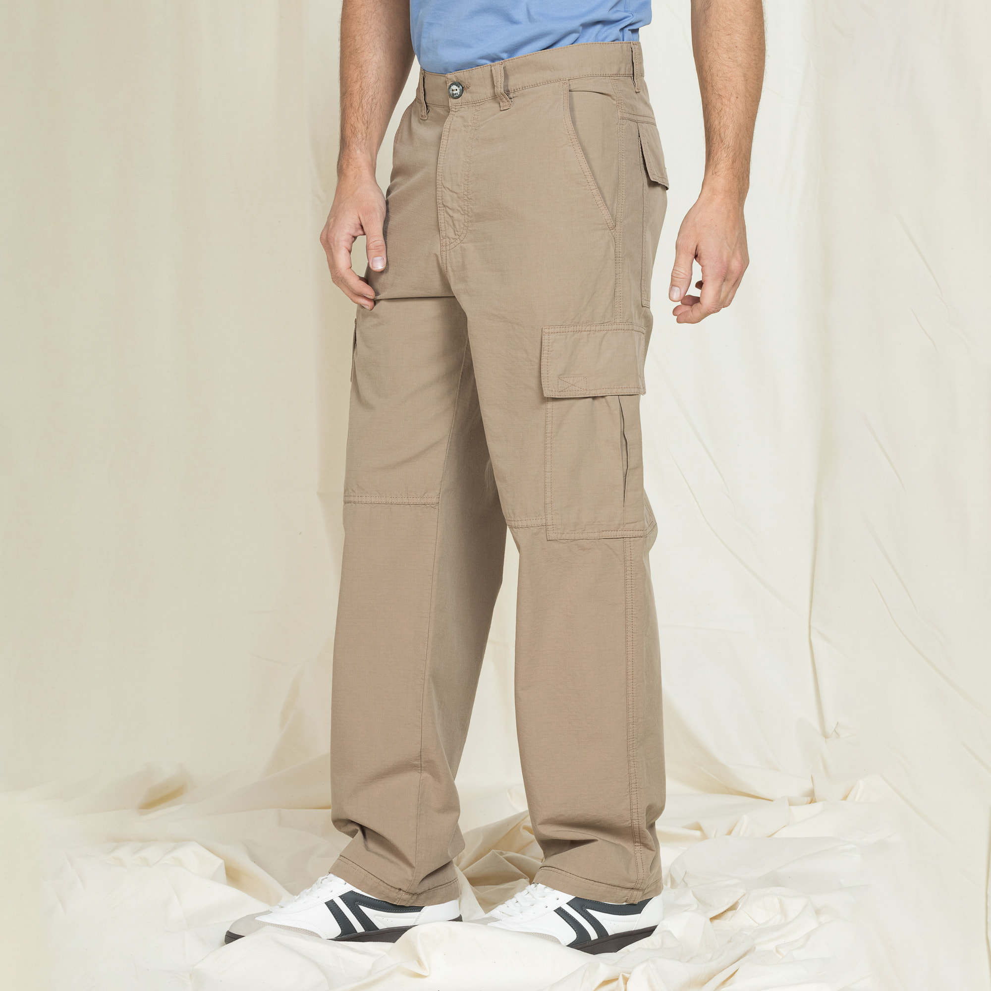 PANTALONE CARGO IN RIPSTOP DI COTONE MOD. REPLICA