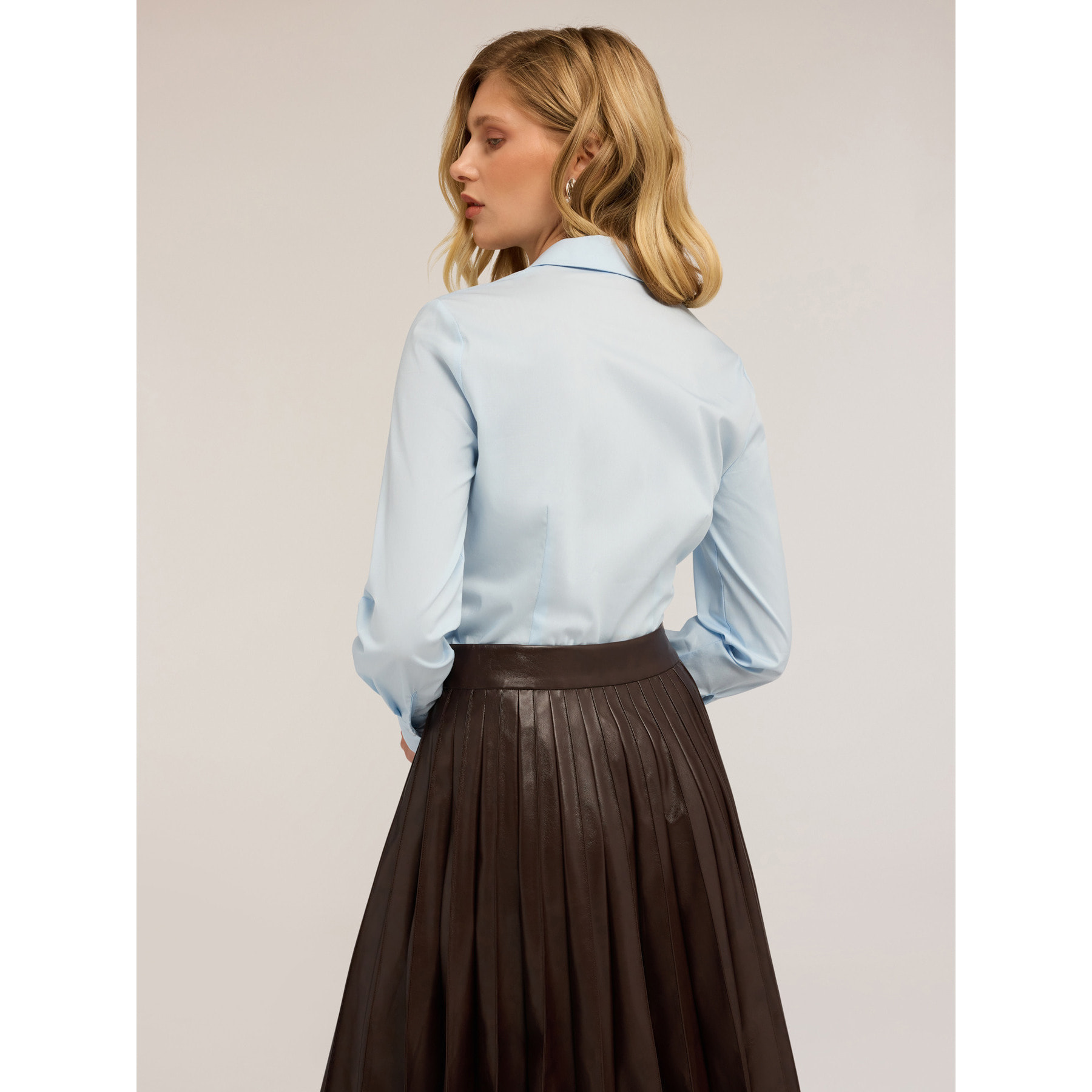 Motivi - Camisa de popelina - Light - blue