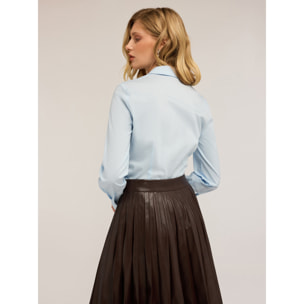 Motivi - Camisa de popelina - Light - blue