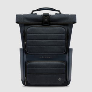 Piquadro Zaino roll-top da bici porta pc 15,6"