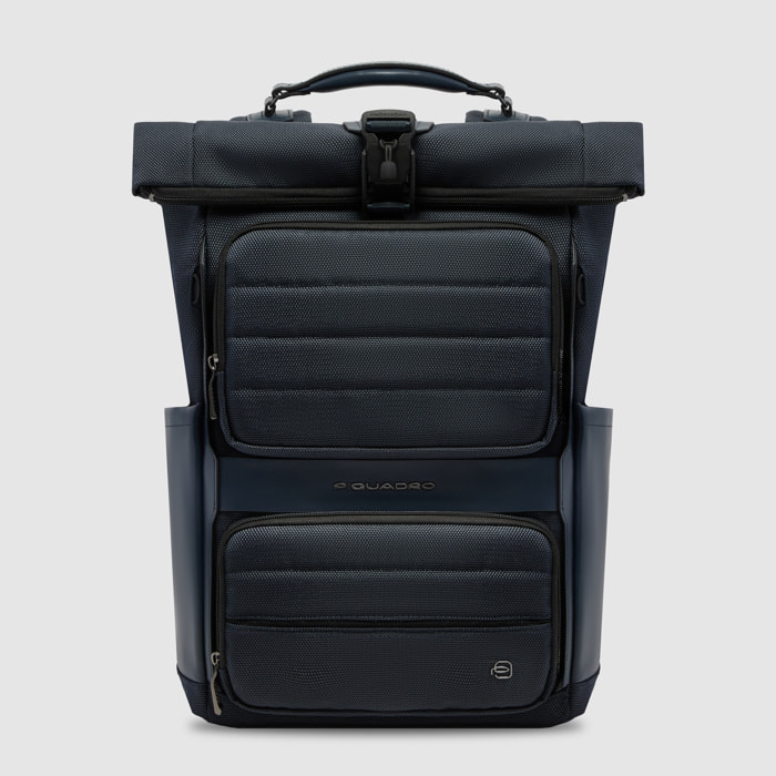 Piquadro Zaino roll-top da bici porta pc 15,6"