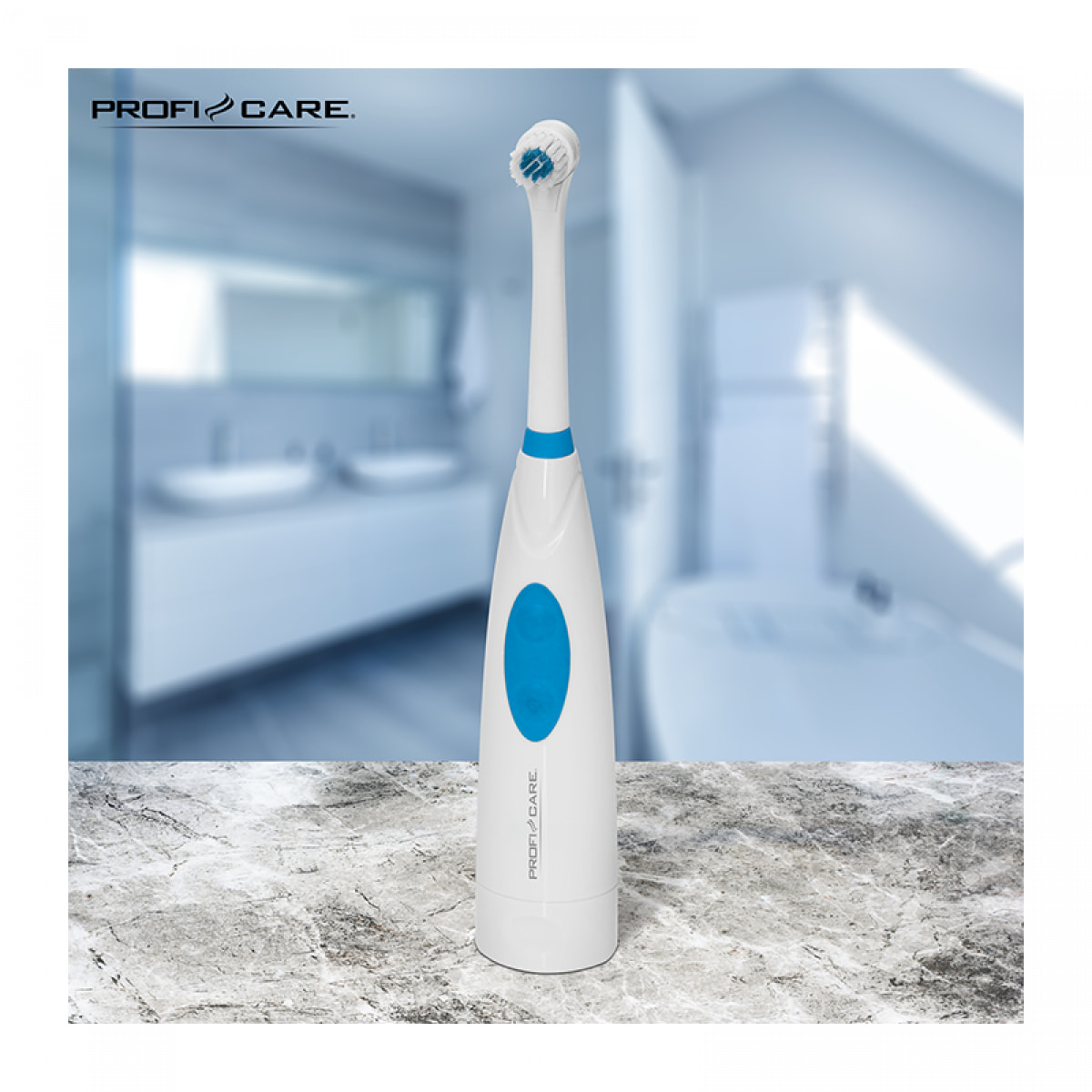 Brosse à dents électrique Proficare PC-EZ 3054 Blanc/Bleu