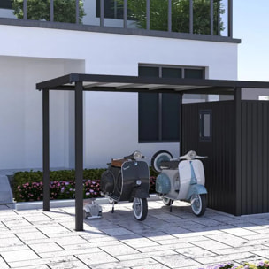 Abri Additionnel adossé pour abri de jardin J-ABR268