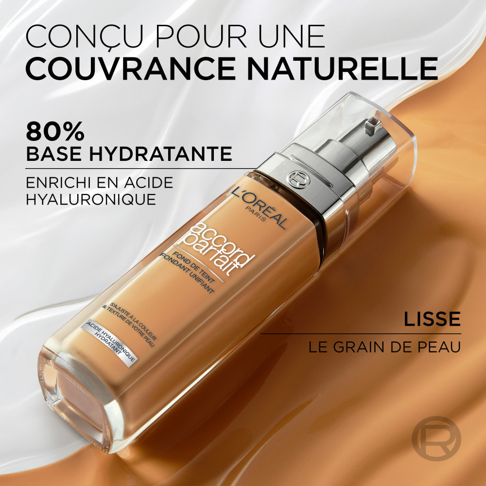 L'Oréal Paris Accord Parfait Fond de Teint Fluide 5.D Sable Doré 30ml