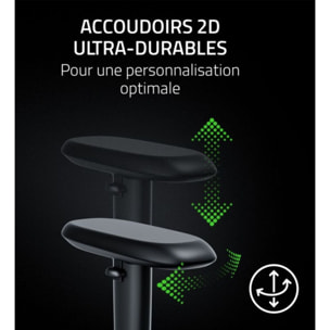Chaise gaming RAZER Iskur V2 X NewGen Black/Green