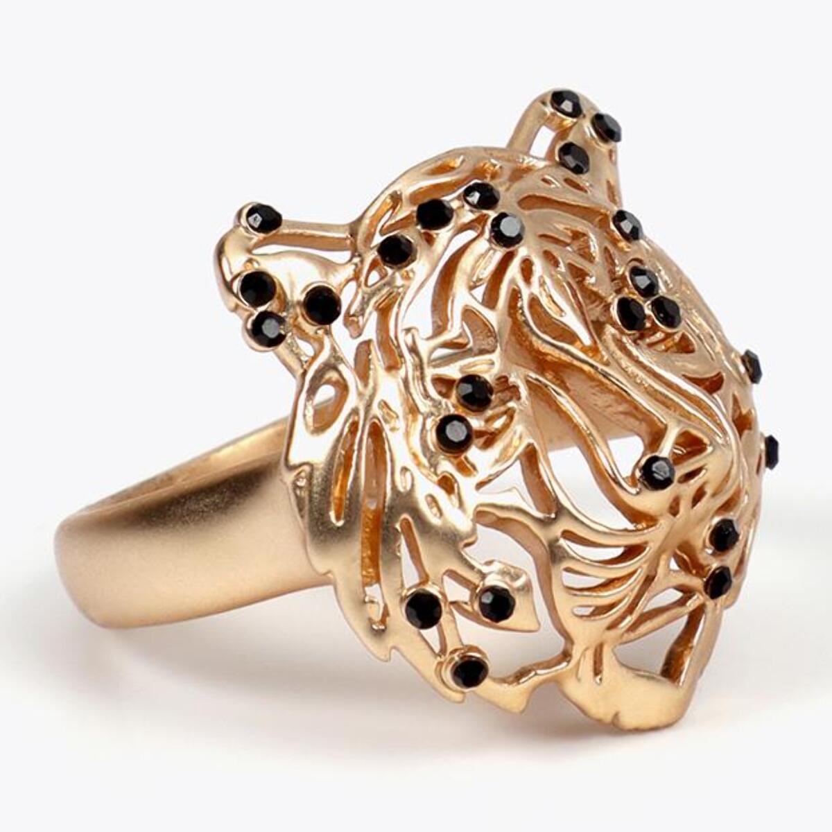 Anello testa di Tigre