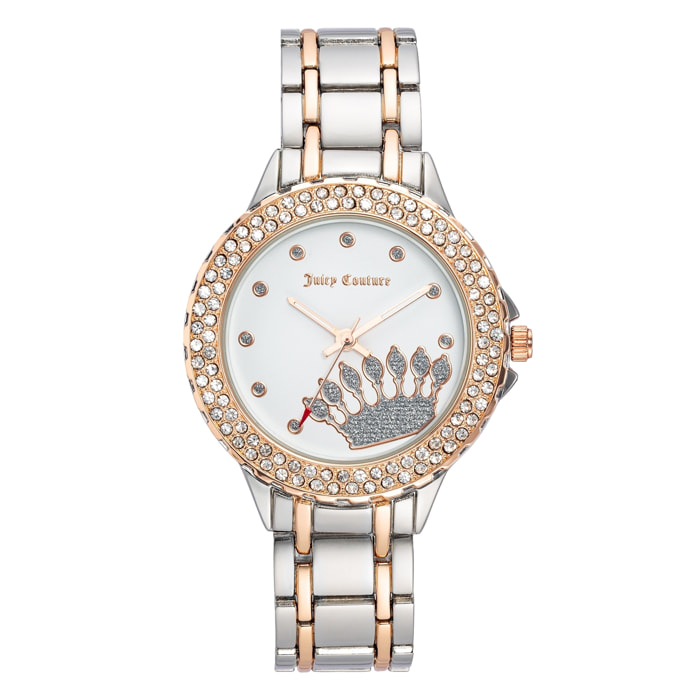 Reloj Juicy Couture JC1283WTRT Mujer Analogico Cuarzo con Correa de Metal