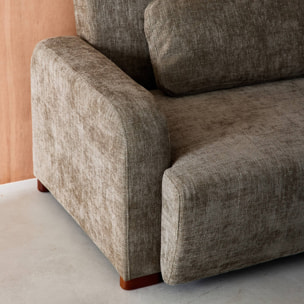 Canapé convertible 3 places tissu DANY