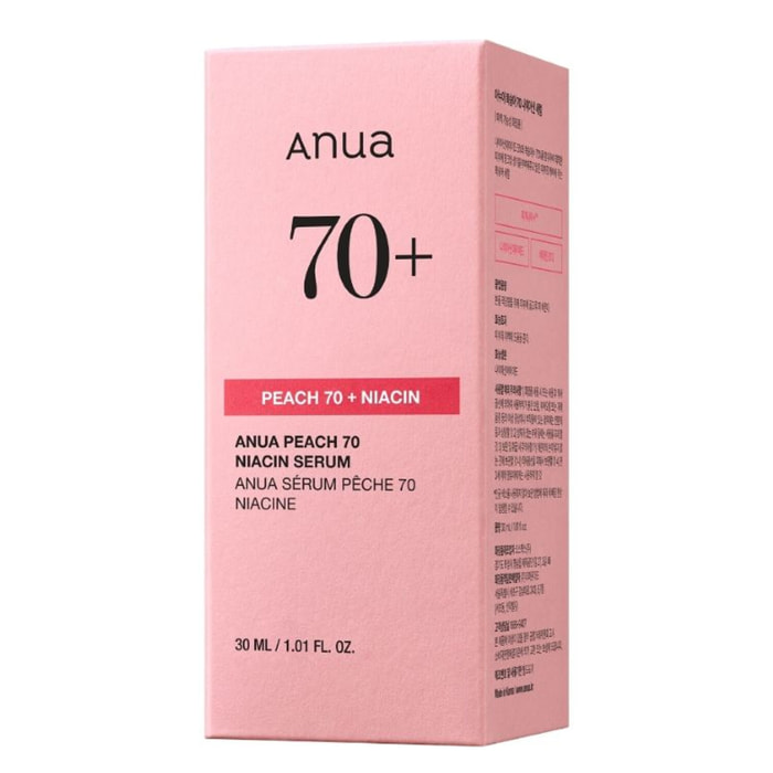 Peach 70 Niacin Serum - Sérum Peau Lumineuse et Éclatante 30 ml