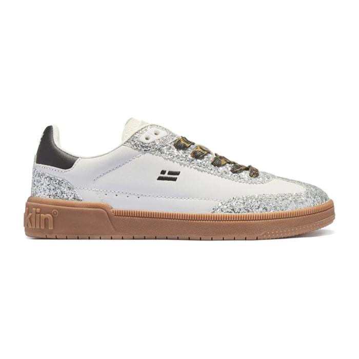 Zapatillas Bajas de Mujer Rebel Plata / Blanco