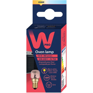 Ampoule WPRO E14 T22 15W 220V