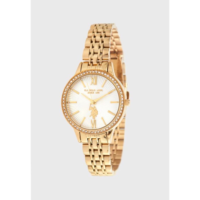 Orologio U.S. Polo Assn. In metallo e acciaio