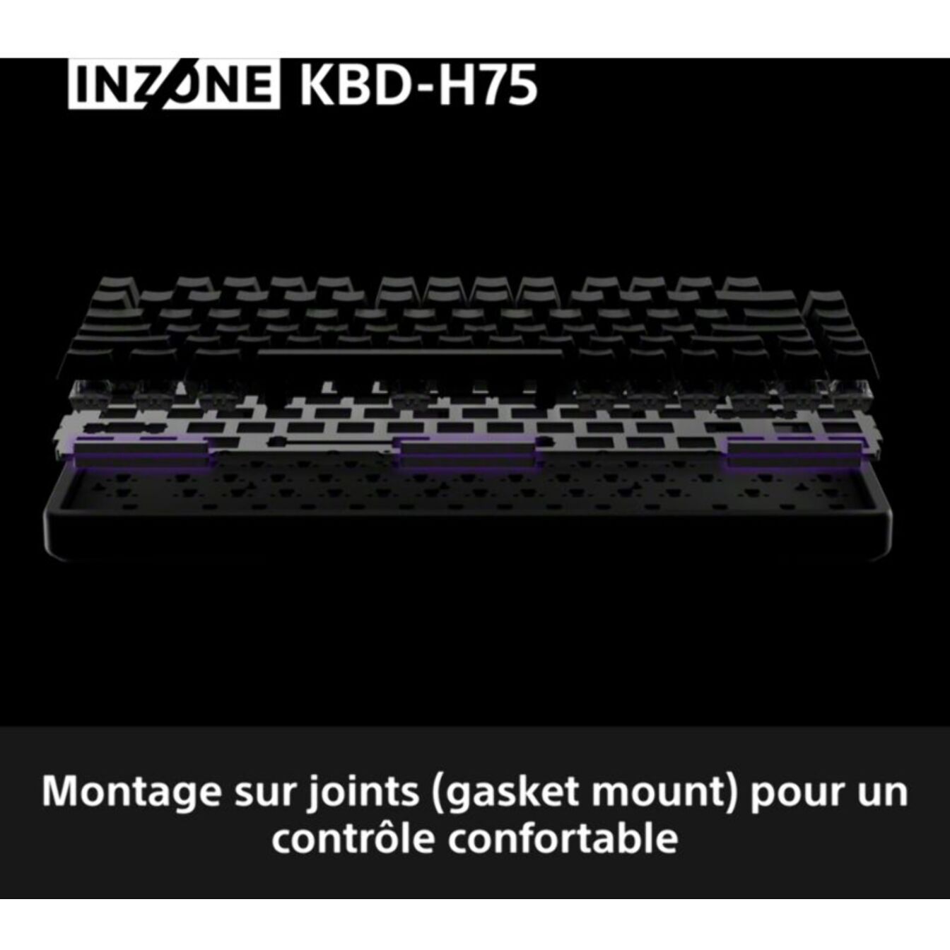 Clavier gamer SONY INZONE KBD-H75