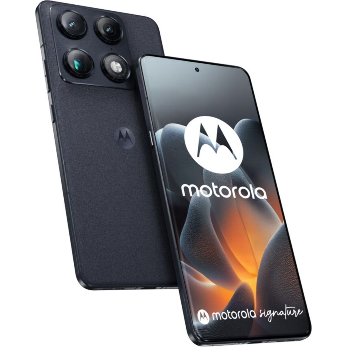 Smartphone MOTOROLA Pack Signature 5G 512Go Bleu + Moto Sound Flow + Watch Motorola Noir