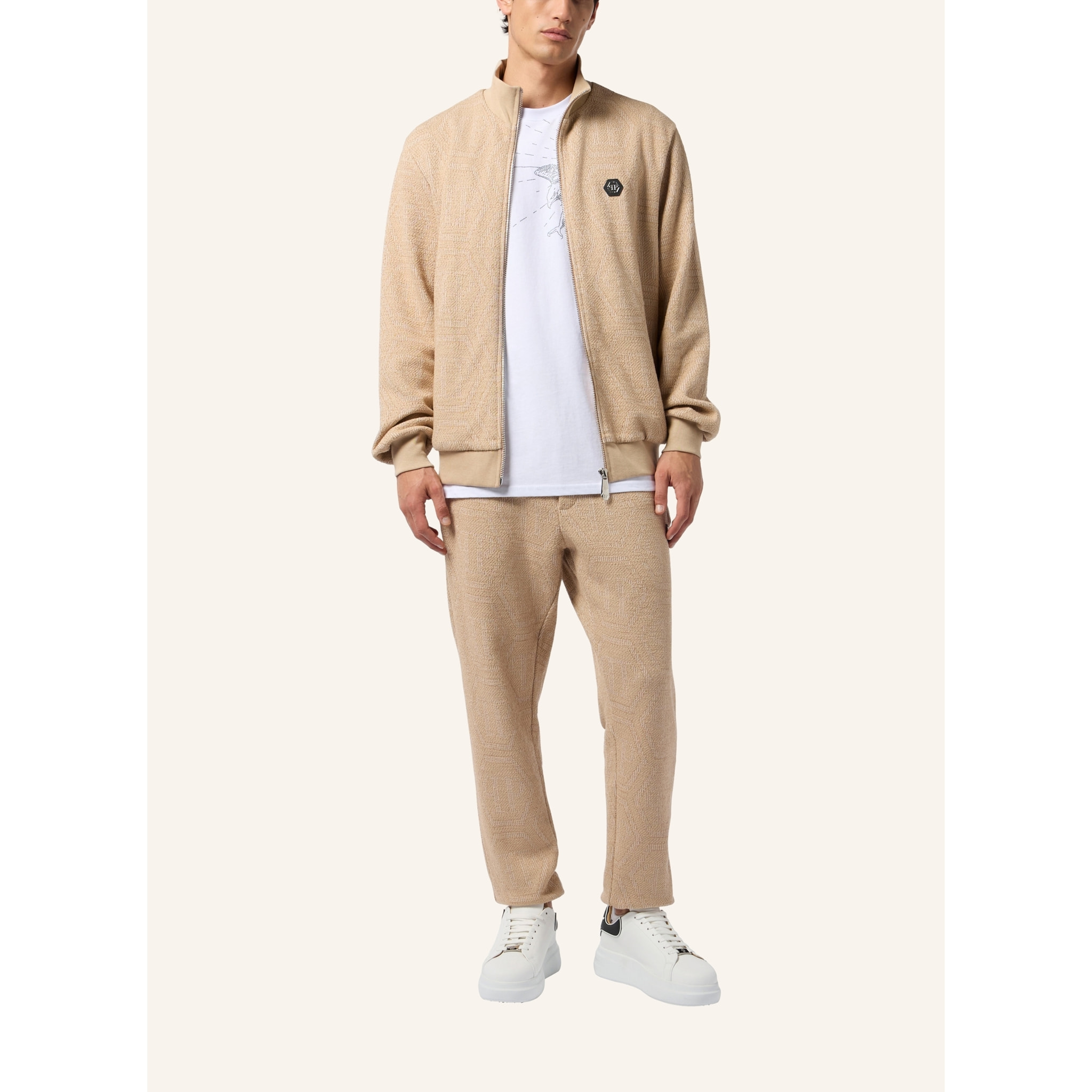 PHILIPP PLEIN Jacquard Tracksuit Jacket Monogram
