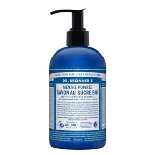Savon au Sucre Bio - Menthe Poivrée 355 ml