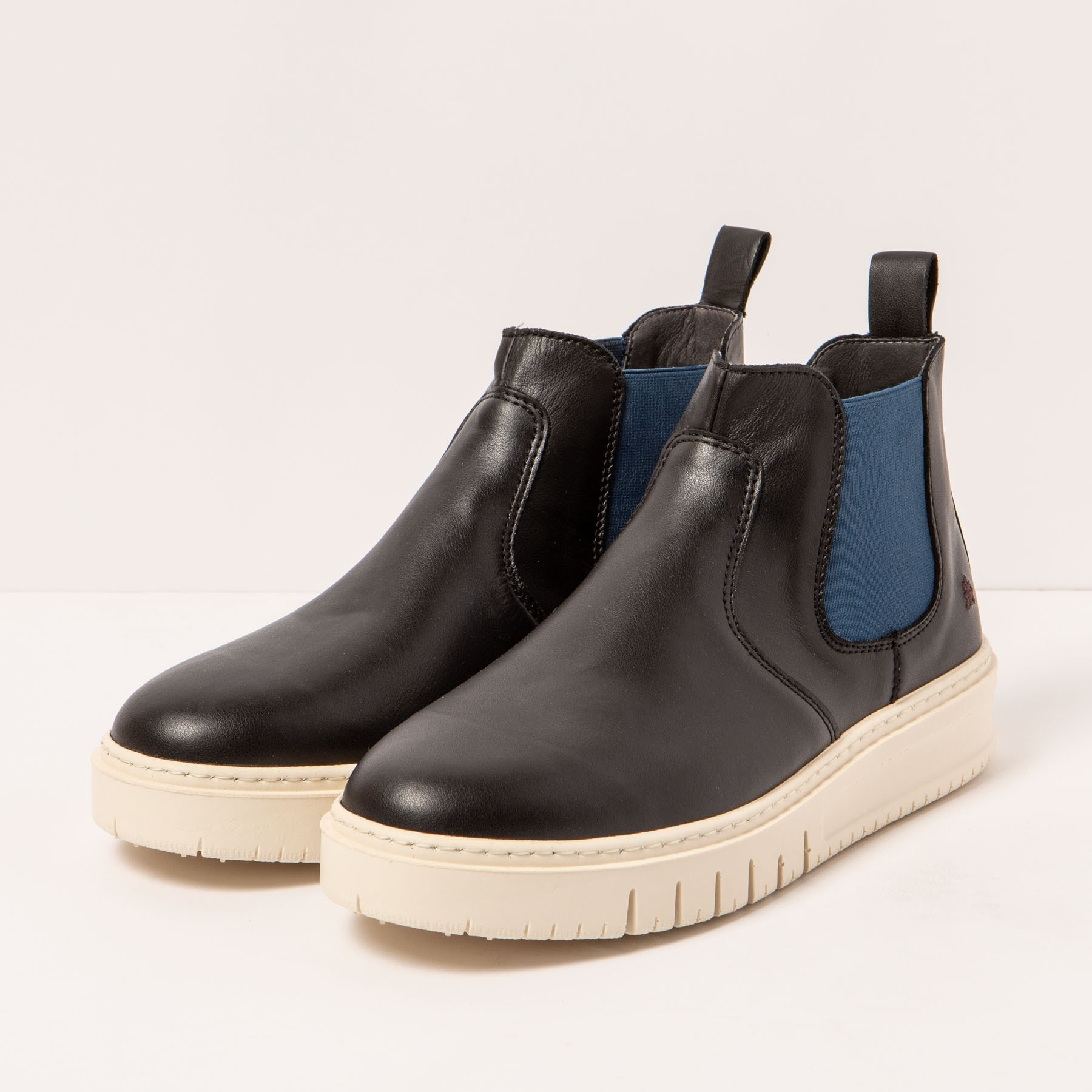 Botines 1789 NAPPA BLACK-COBALTO /BELLEVILLE color Black-cobalto