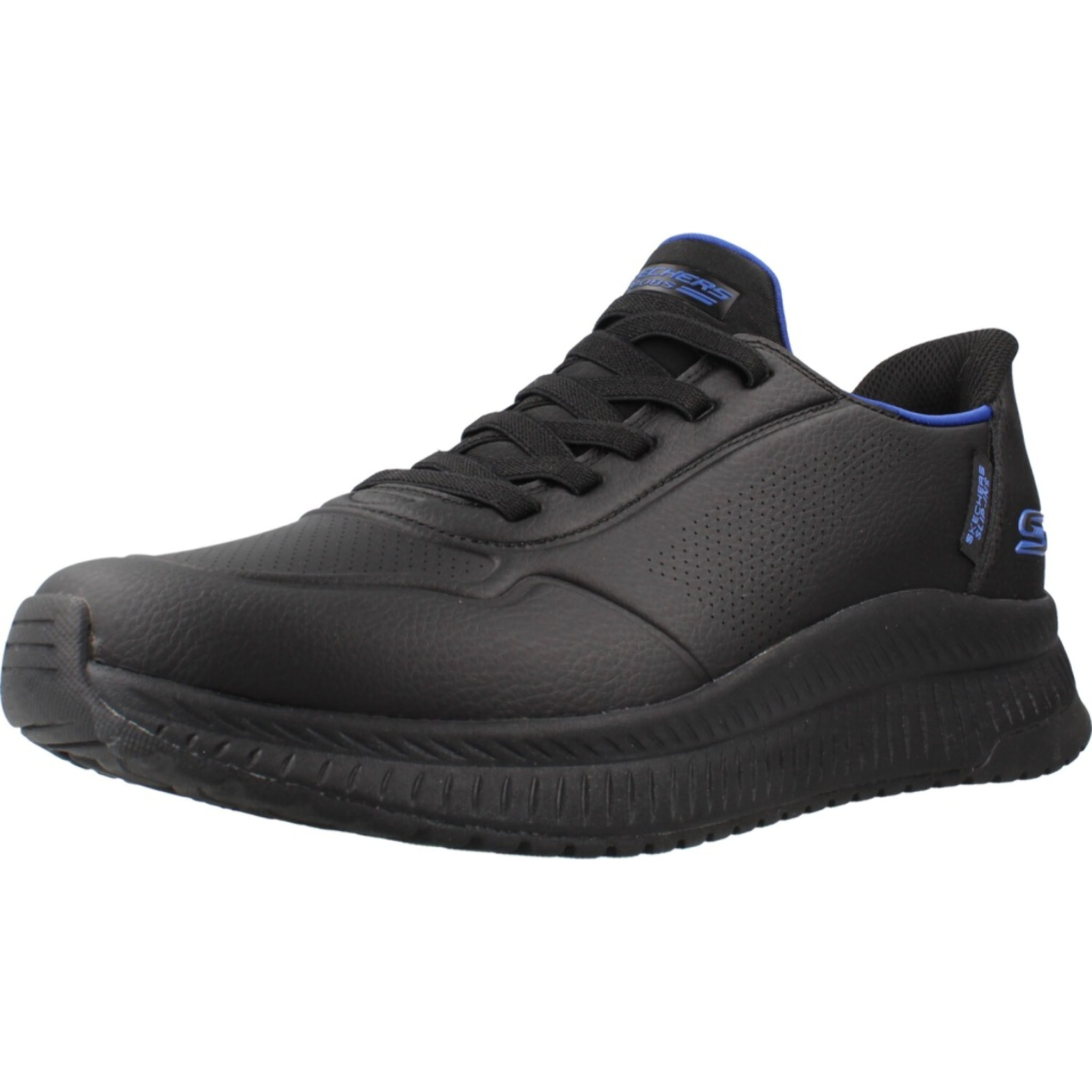 Sneakers De  Hombre Slip-ins Bobs Squad 4 - Direct Step Negro
