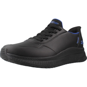 Sneakers De  Hombre Slip-ins Bobs Squad 4 - Direct Step Negro