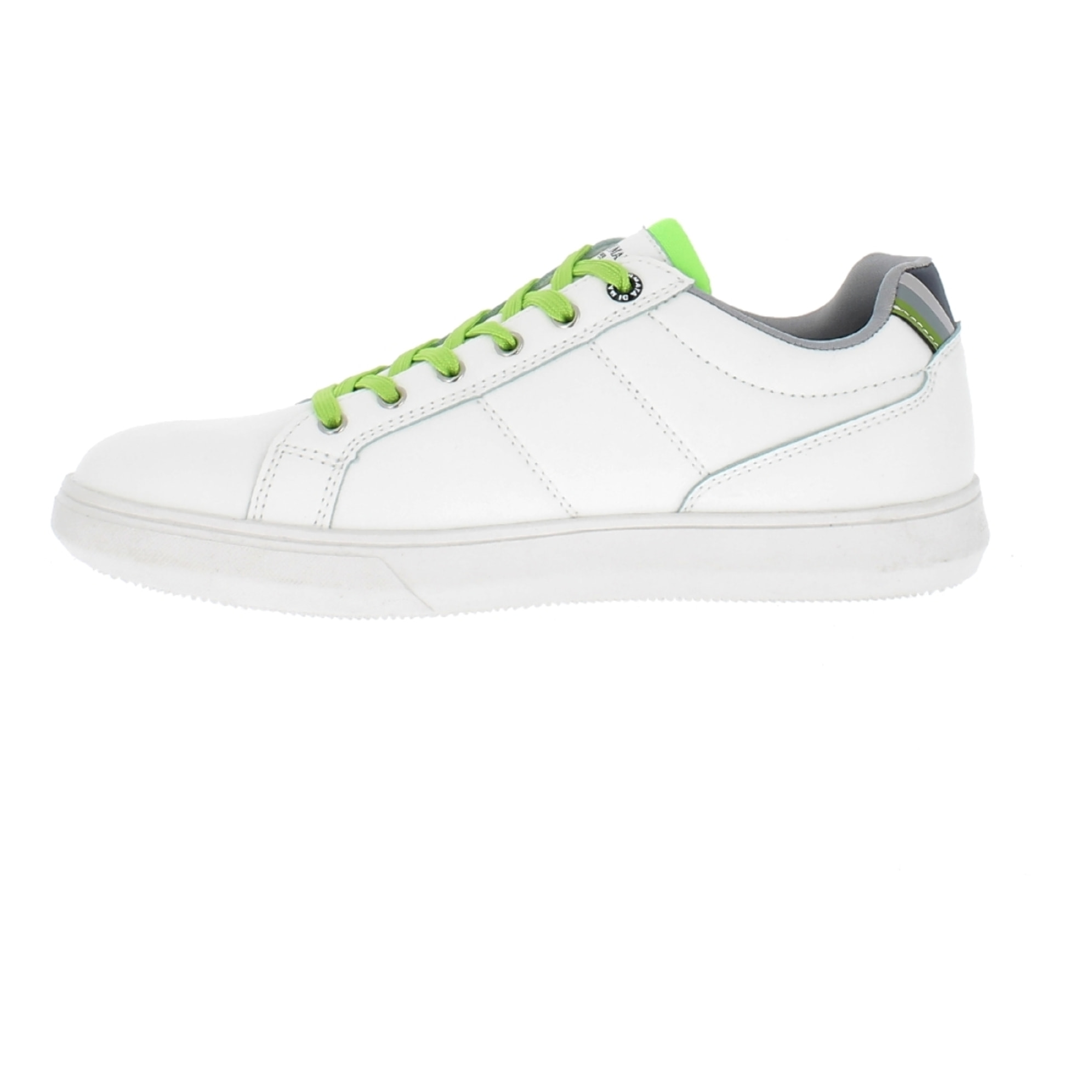 Armata di Mare Scarpe Uomo Court Sneakers Casual con Soletta Rimovibile in Memory Foam AMU SS22M148 White Lt Green