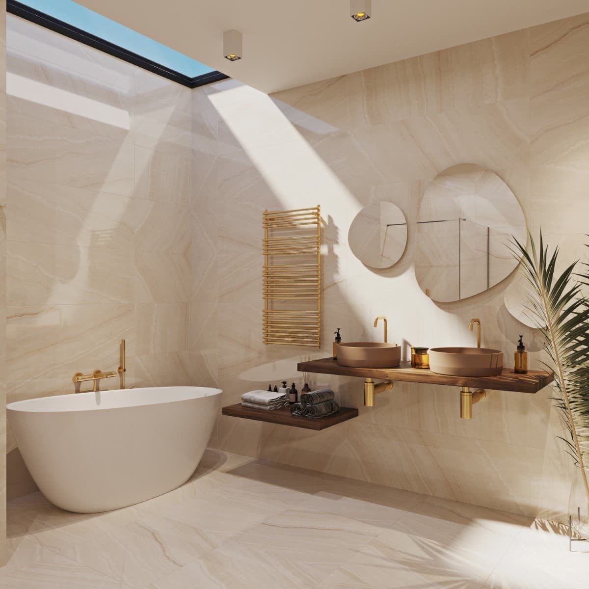 DARK mitigeur cuisine avec bras pivotant or brossé (SATBSDA280LBZ)