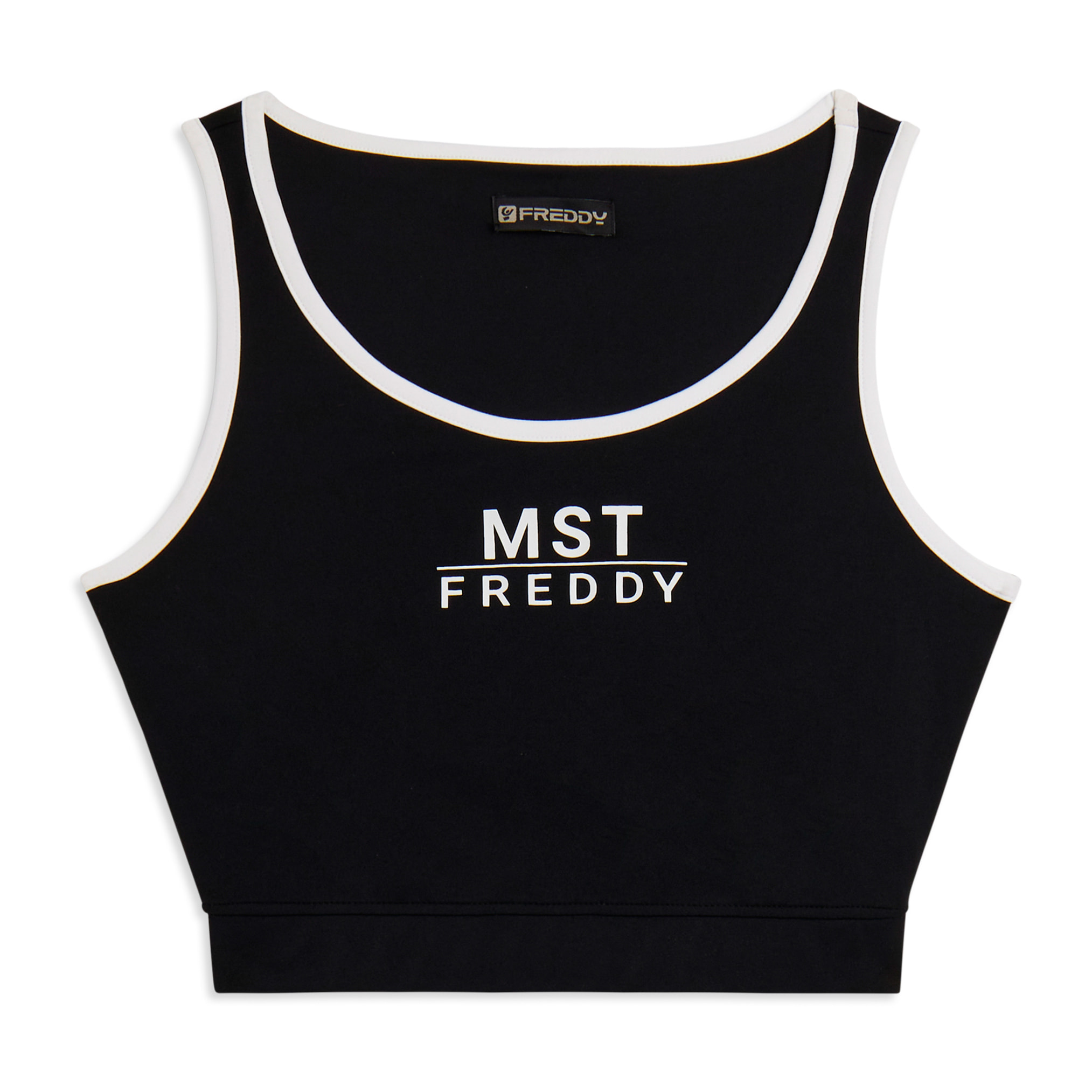 Top sportivo aderente con stampa MST FREDDY