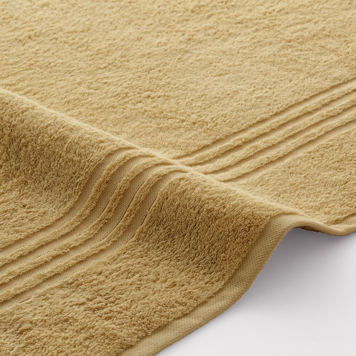 Serviette Éponge 100% Coton Peigné - 700 g/m2 OCRE