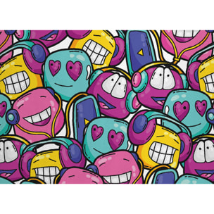 Copripiumino 100% Cotone Freestyle Pop