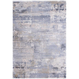 Tapis salon et chambre tissé motif faux uni GUJE