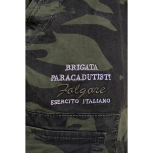 Pantaloni Uomo W5F887 Esercito in cotone