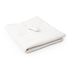 Surmatelas Chauffant Électrique Simple Krewarm InnovaGoods 60 W 80 x 150 cm Blanc - Blanc