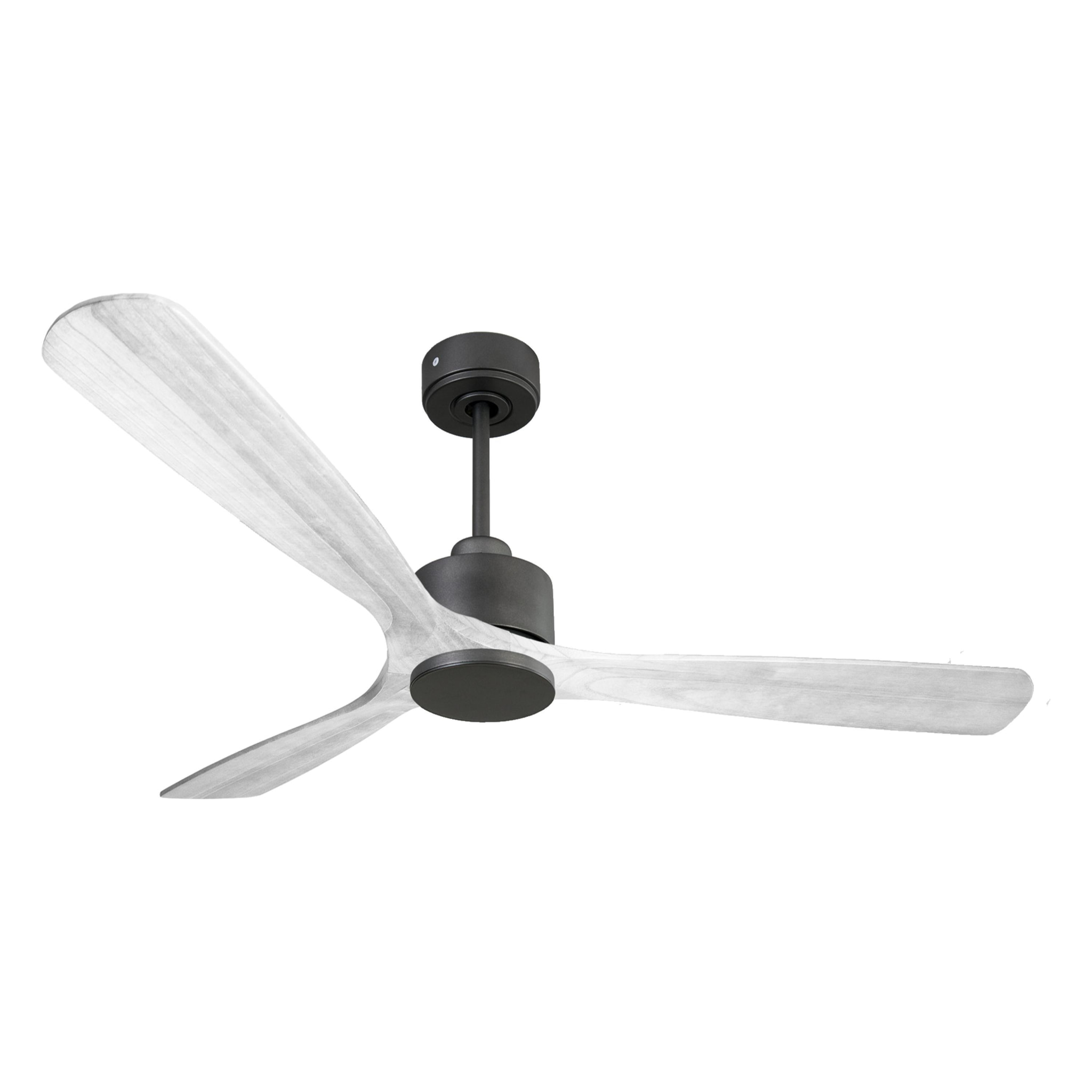 Ventilador de techo Reversible Termostato Wifi Motor DC Techos Inclinados Mando a Distancia Hypersilence Memoria MadeiraD166C0365211 PURLINE