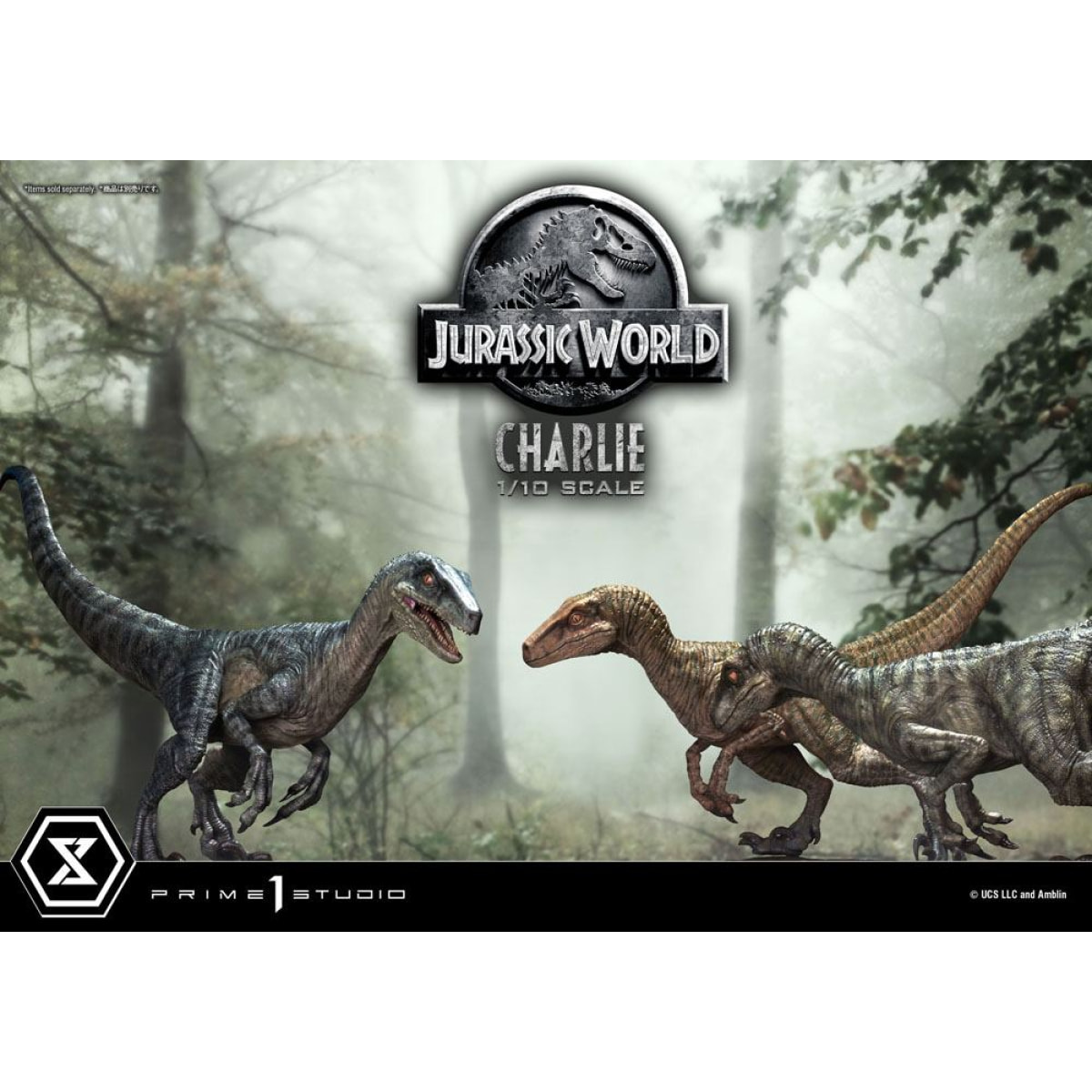 Jurassic World: Fallen Kingdom Prime Collectibles Statua 1/10 Charlie 17 Cm Prime 1 Studio