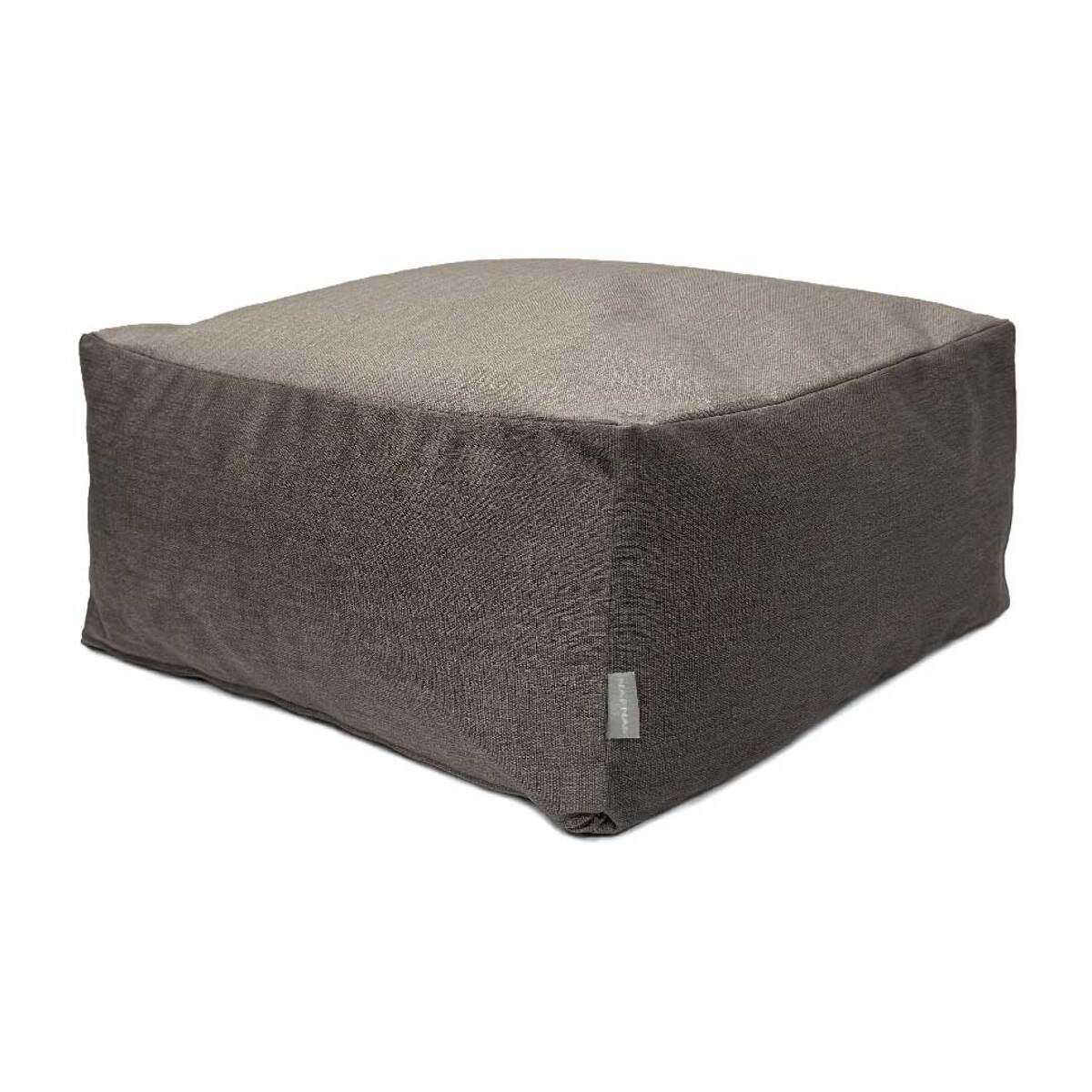 Puff desenfundable PANDA visón 50x50x25 cm. Disponible en varios colores