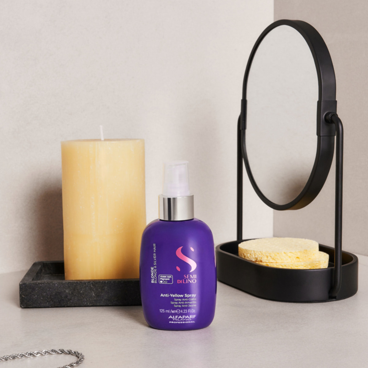 ALFAPARF MILANO Semi Di Lino Anti-Yellow Low Spray 125ml