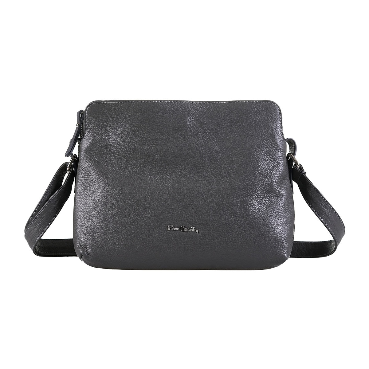 Borsa a tracolla da donna Made in Italy - Modello Aralia Lux - 100% pelle - 30.0 x 23.0 x 13.0 cm