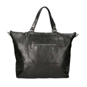 Borsa a spalla da Donna Elisamaria in Vera Pelle Made in Italy 34x49x12 cm