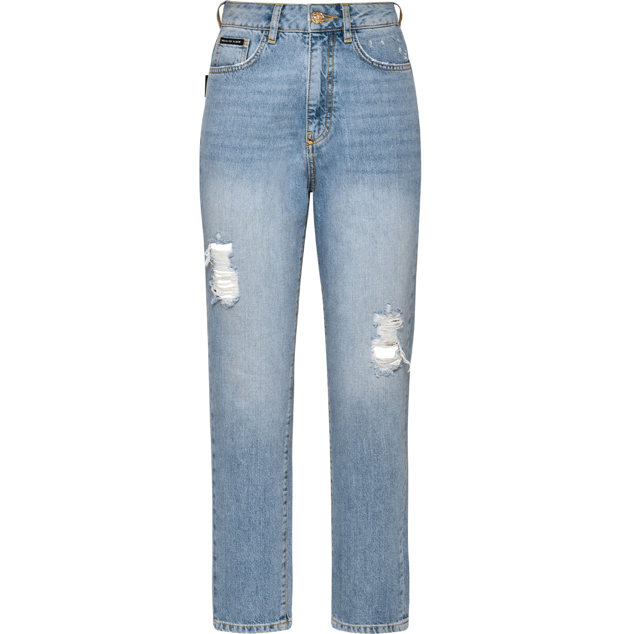 PHILIPP PLEIN Denim Trousers Boyfriend Fit