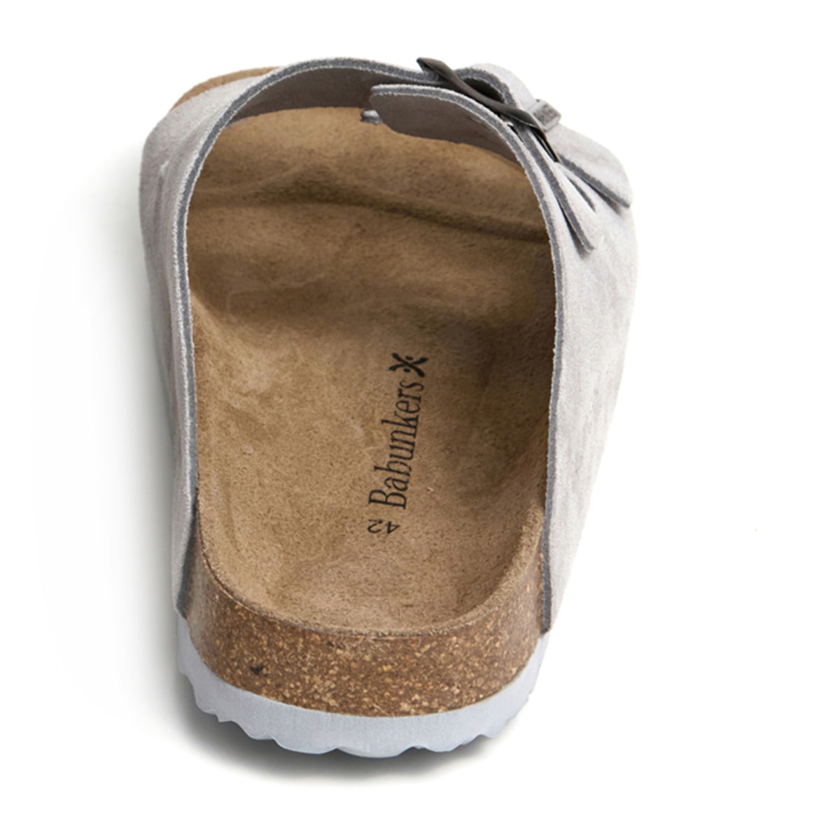 SANDALIA BABUNKERS GRIS