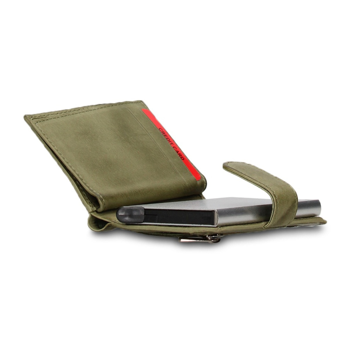 Portafoglio uomo in vera pelle - Modello Astor Prime - Casual - 7.5 x 10.0 x 2.0 cm