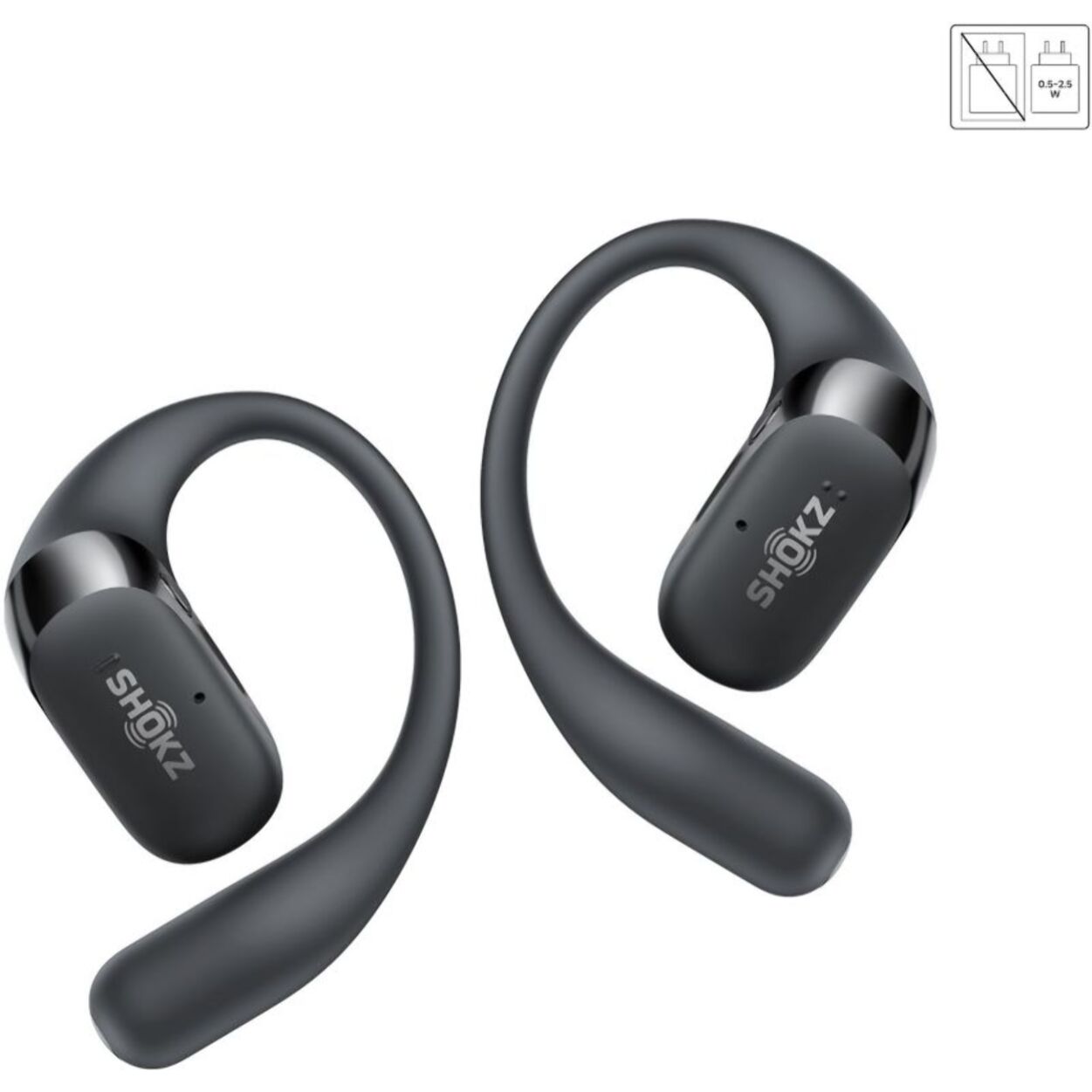 Ecouteurs sport SHOKZ OpenFit 2+ Noir