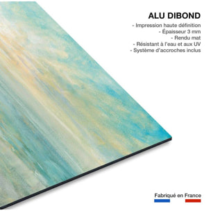 Tableau moderne soleil sur l'azur Tableau alu Dibond