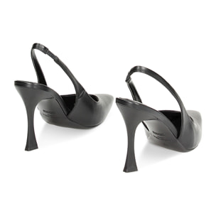 Zapatos de piel negros