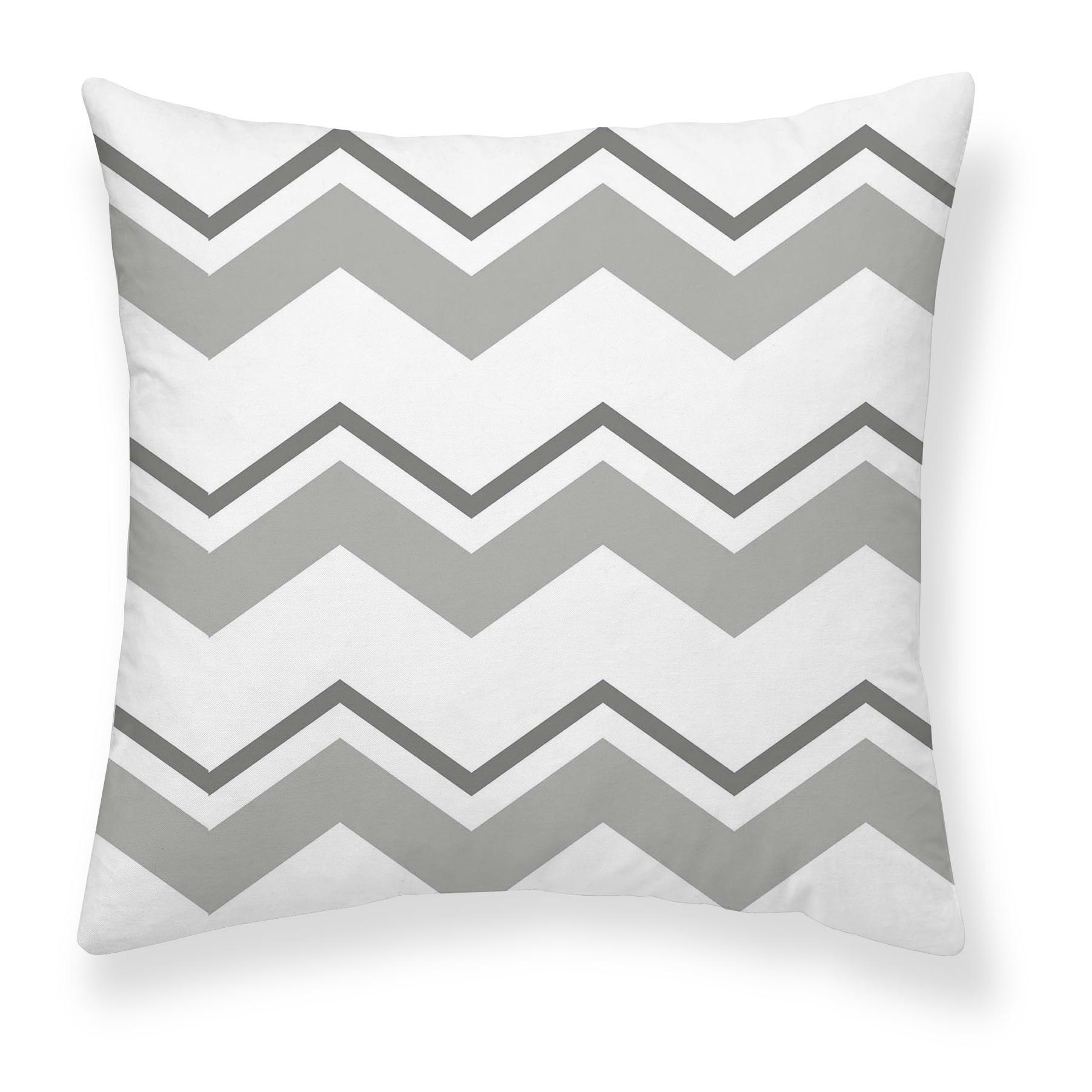 Pack 2 fundas de cojín deco ZIGZAG Nordic-Home