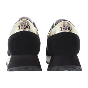 U.S. Polo Assn. - Sneakers SACHA005WDSN2 in camoscio per donna