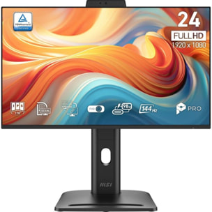 Ecran PC MSI Pro MP245PDG 24" IPS Full HD 144 Hz HDR USB-C 98W
