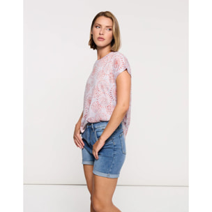 Camiseta Manga Corta Naranja - Biotena