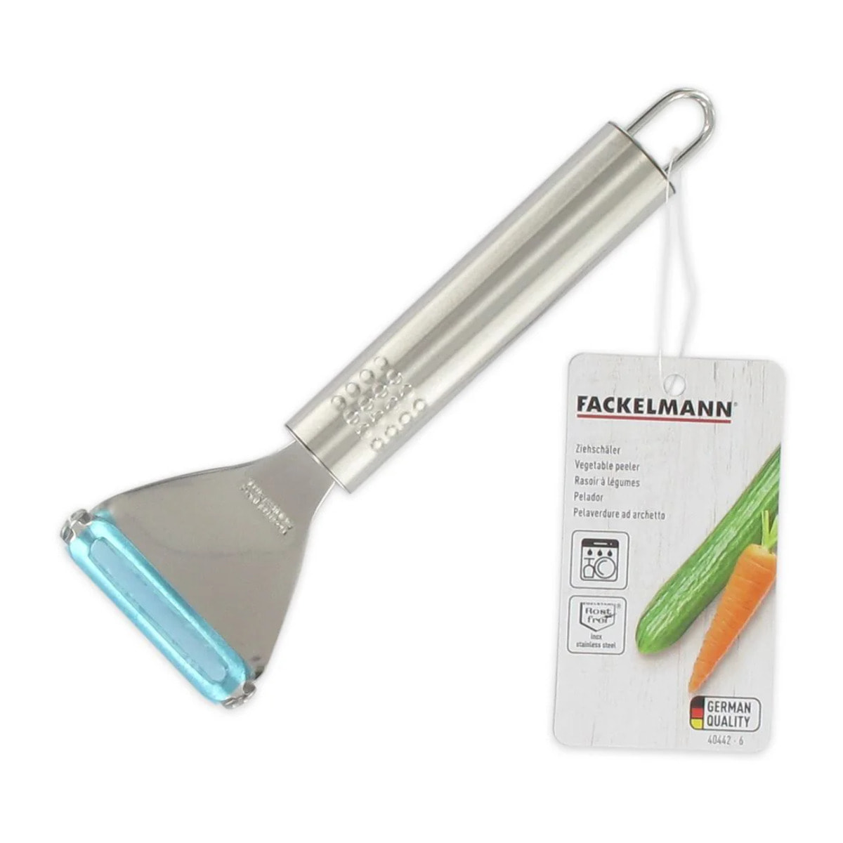 Rasoir à légumes inox 18 cm Fackelmann Ovale